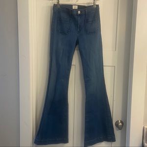 Hudson high waist/rise Taylor flare size 28 x 33